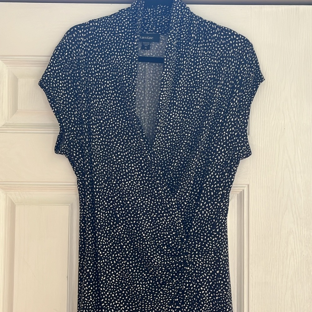 Karen Kane Faux Wrap Dress